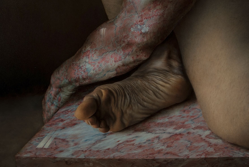 Retratos ultrarrealistas con una pizca de lo de otro mundo por el artista Marco Grassi