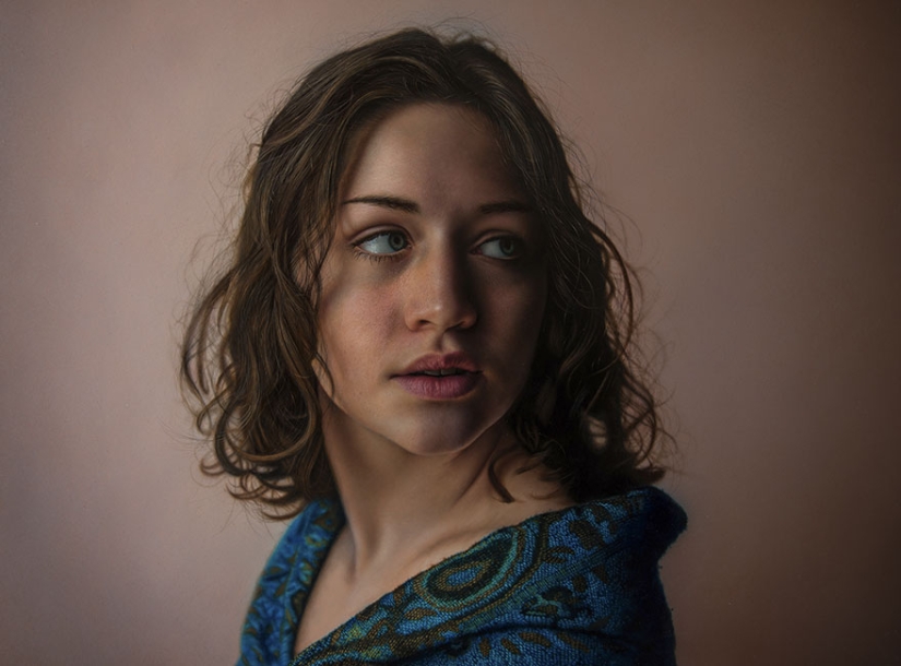 Retratos ultrarrealistas con una pizca de lo de otro mundo por el artista Marco Grassi