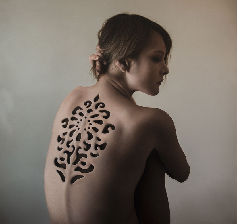 Retratos ultrarrealistas con una pizca de lo de otro mundo por el artista Marco Grassi