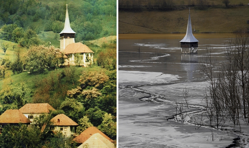 Romanian village of Jamana drowns in industrial waste lake