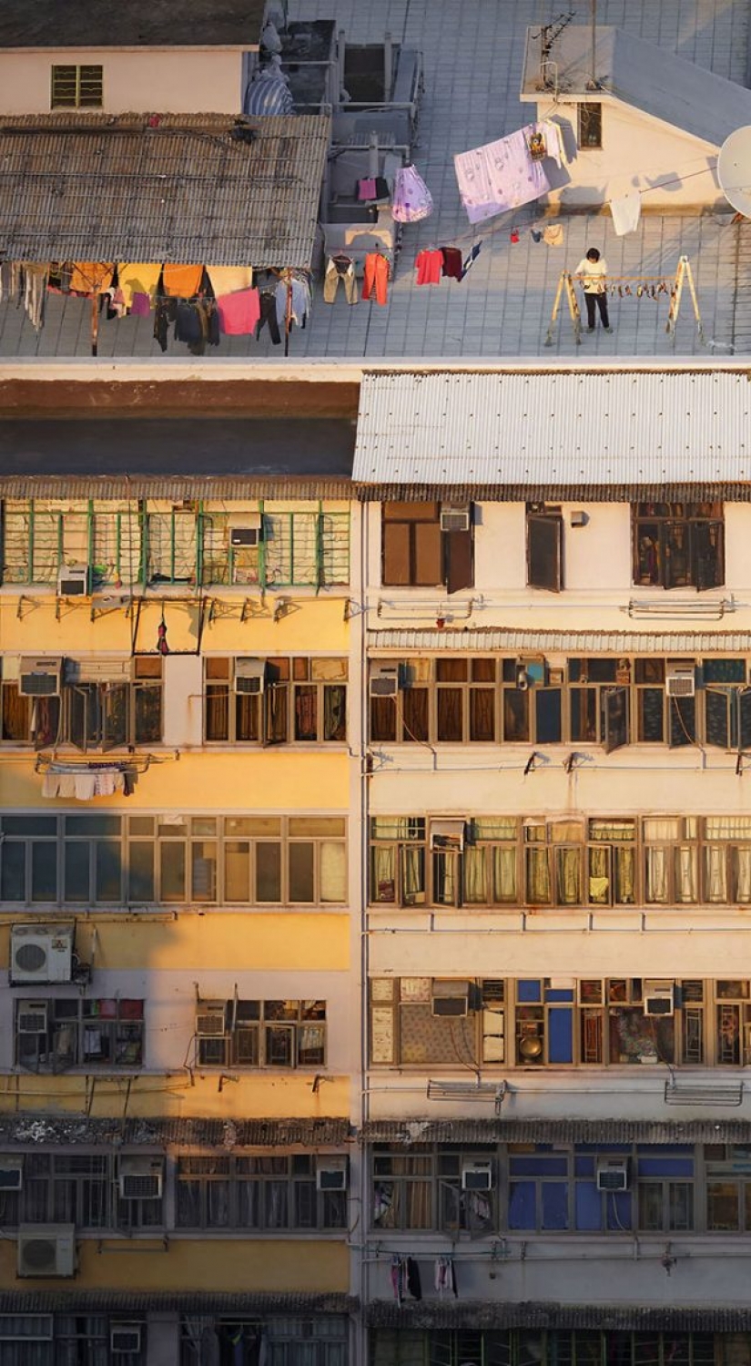 Rooftops of hong kong