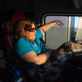 Ruso dalnoboishiki sobre el dinero, los hábitos, los conflictos de tráfico y la libertad