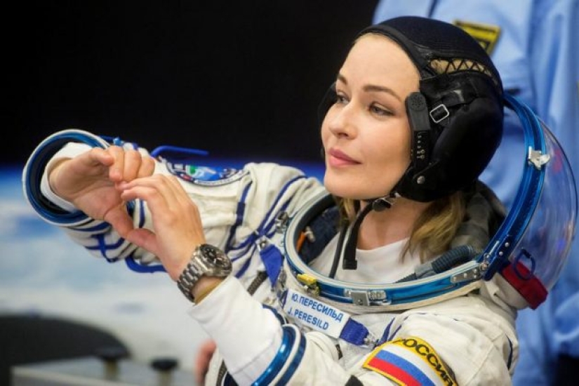 Russian actress went to star in space