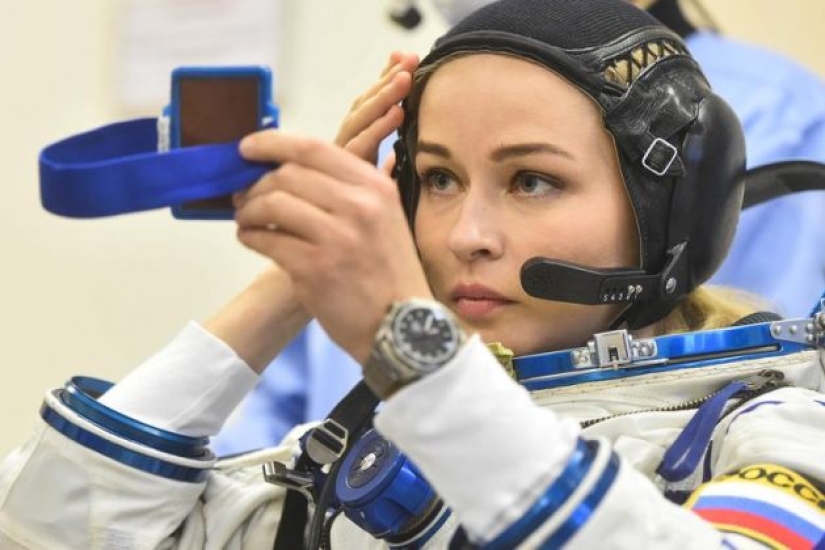 Russian actress went to star in space