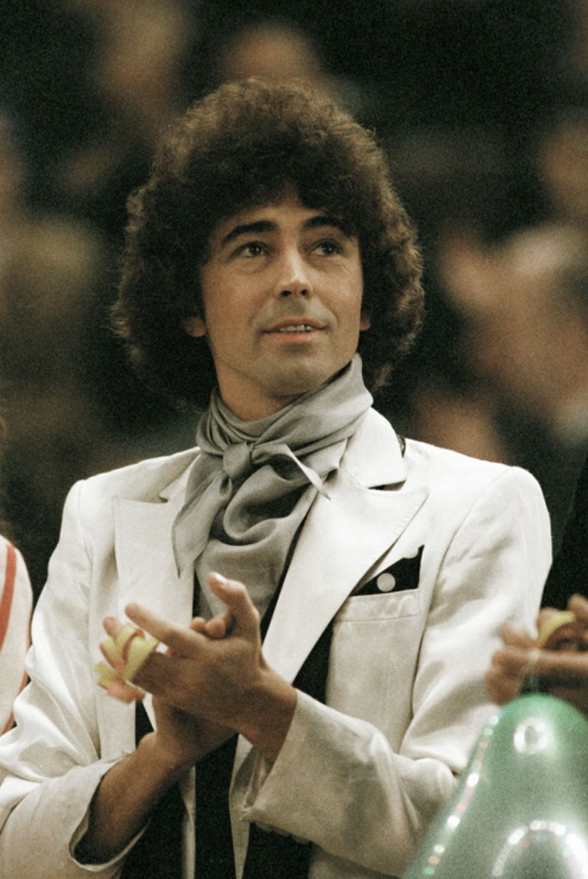 Russian star early in his career