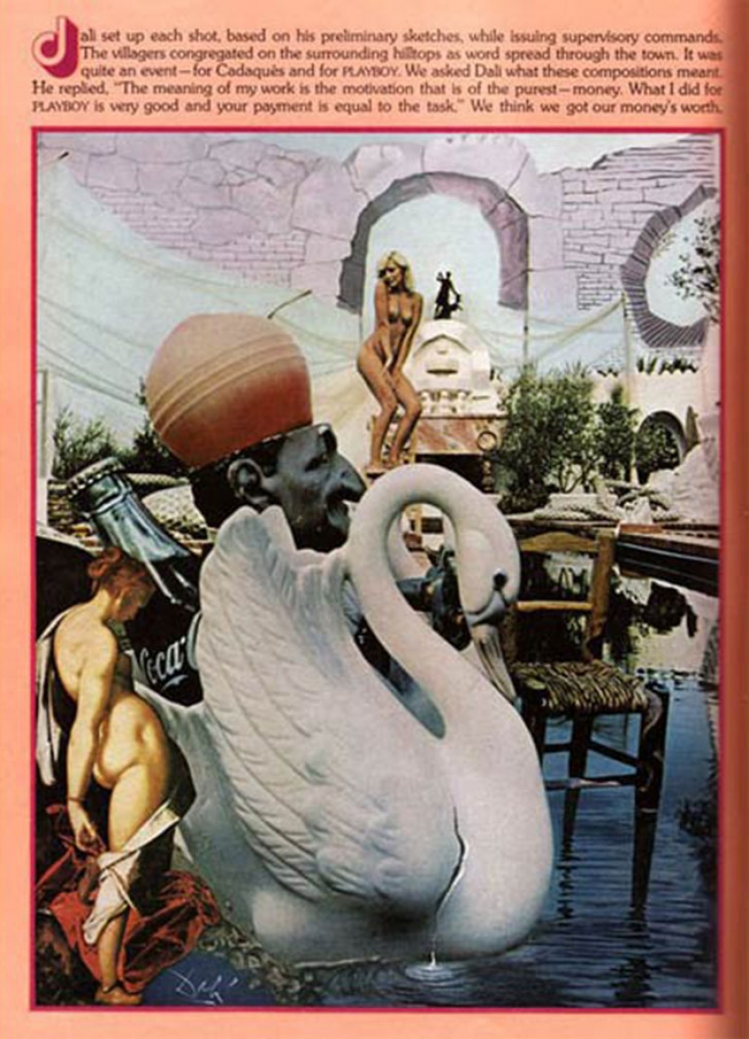 Salvador Dali and his joint project with Playboy Salvador Dali and his joint project with Playboy