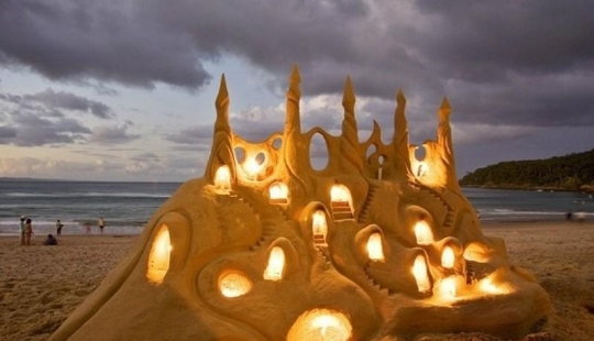 Sand castles that will amaze your imagination Sand castles that will amaze your imagination