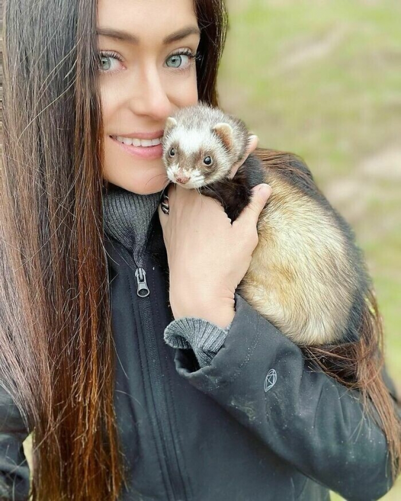 Saves cows, llamas and snakes: American had arranged a shelter for 200 animals