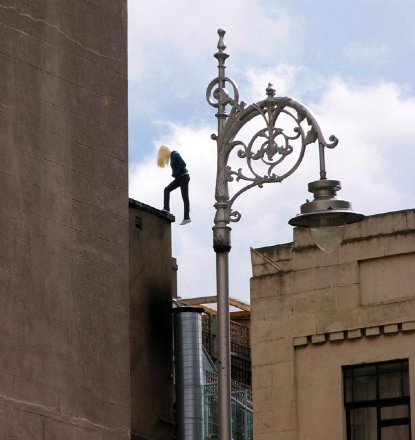 Scotch you want to regret: witty installations by Mark Jenkins