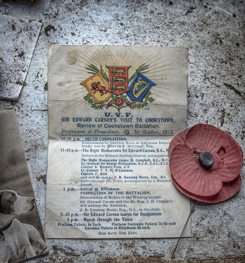 Se parece a la casa de campo en Irlanda, que ha conservado el ambiente de hace un siglo