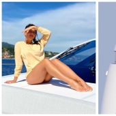 Sea goddess: Georgina Rodriguez showed a magnificent figure on vacation with Cristiano Ronaldo