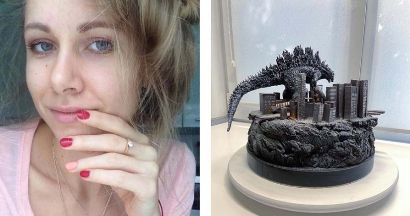 Self-taught pastry chef Kristina Dolnik makes unique cakes without mastic