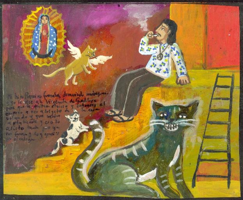 "Sent a good harvest of marijuana": what Mexicans thank the saints for "Sent a good harvest of marijuana": what Mexicans thank the saints for