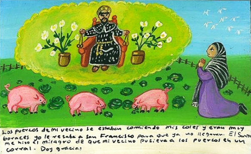 "Sent a good harvest of marijuana": what Mexicans thank the saints for "Sent a good harvest of marijuana": what Mexicans thank the saints for