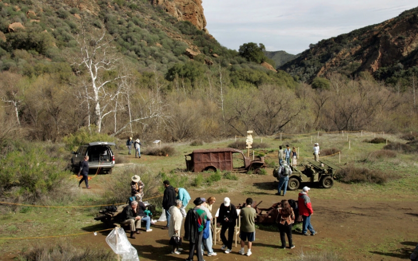 Sets de películas abandonadas de películas taquilleras