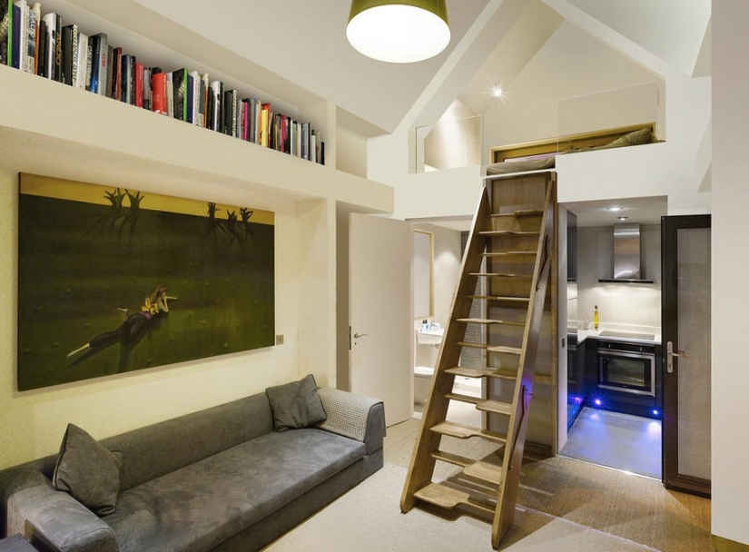 Seven tiny houses, every meter of which is perfect