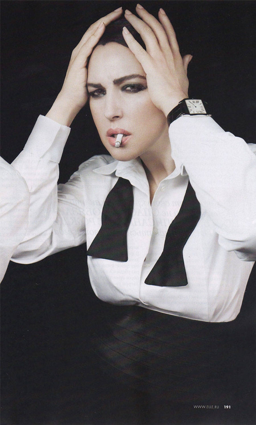 Sex symbol of the world: unique pictures of Monica Bellucci