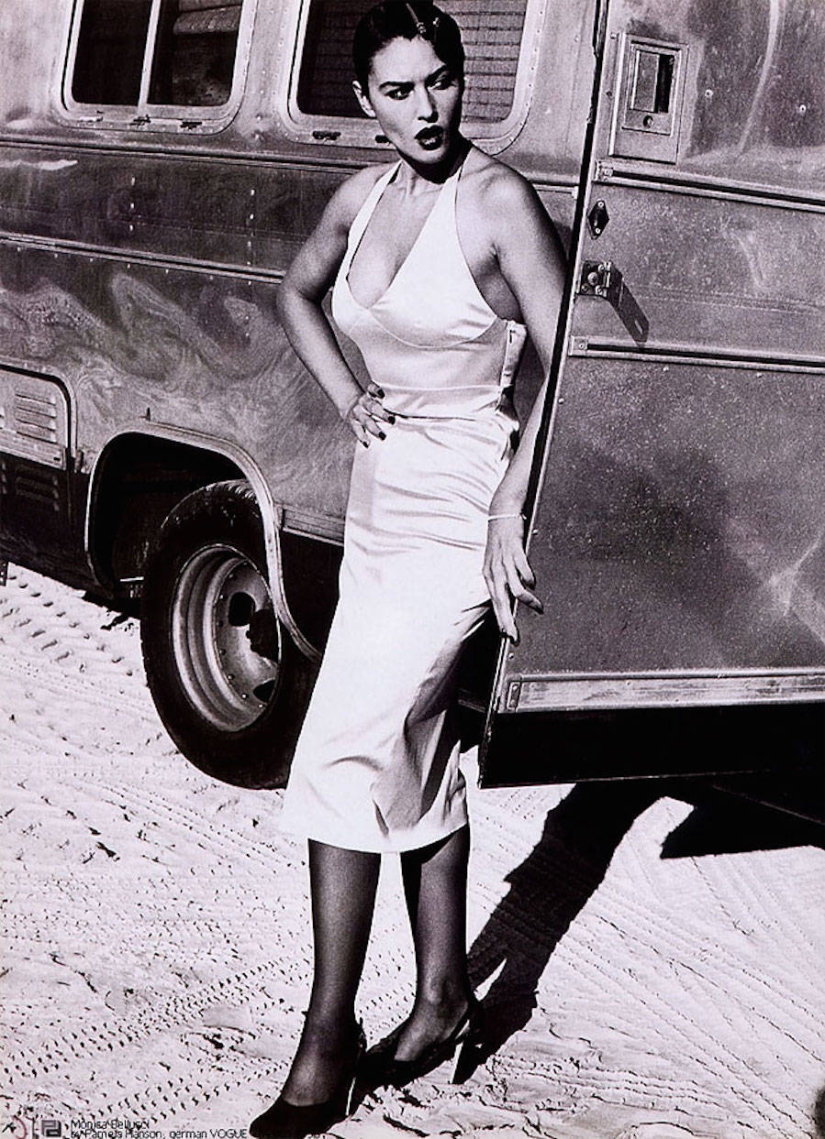 Sex symbol of the world: unique pictures of Monica Bellucci