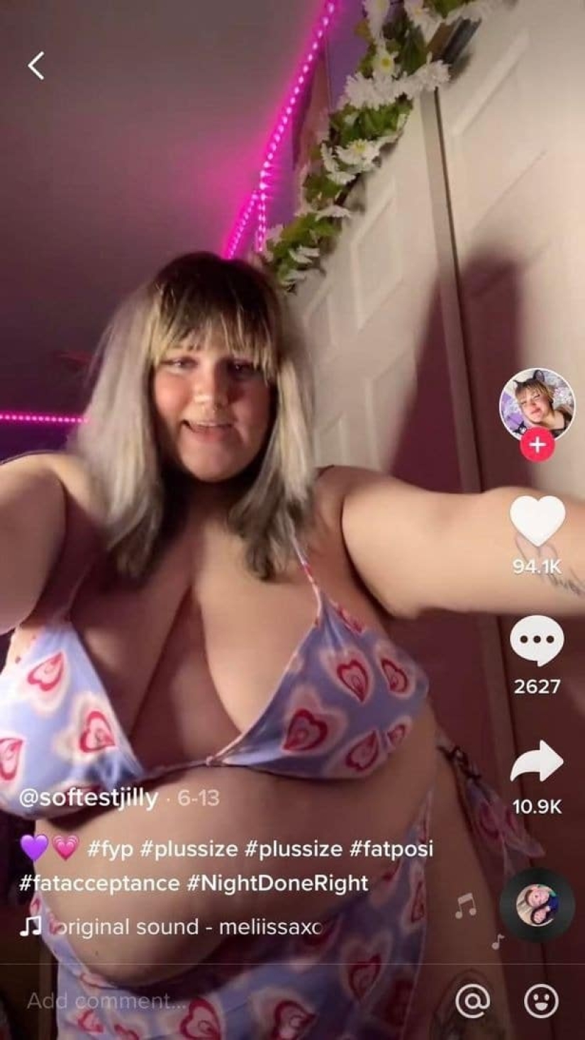 Sexy fat: una gorda estrella de las redes sociales hace alarde de su cuerpo y lucha contra los enemigos