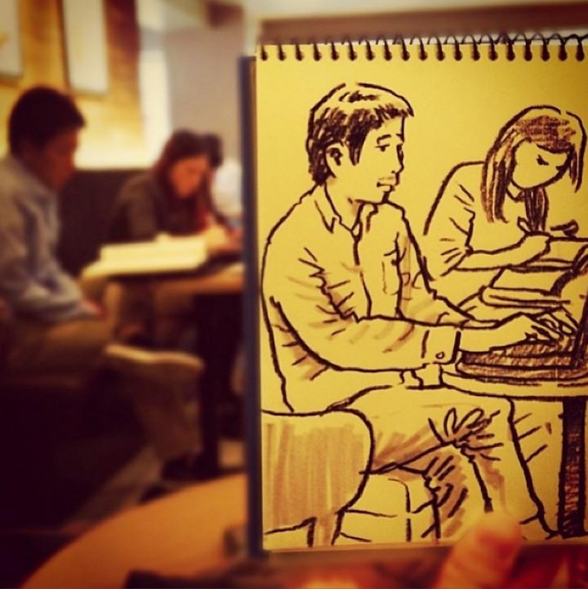 Shifting reality on paper