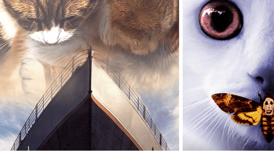 Si los perros y los gatos jugaran en los éxitos de taquilla