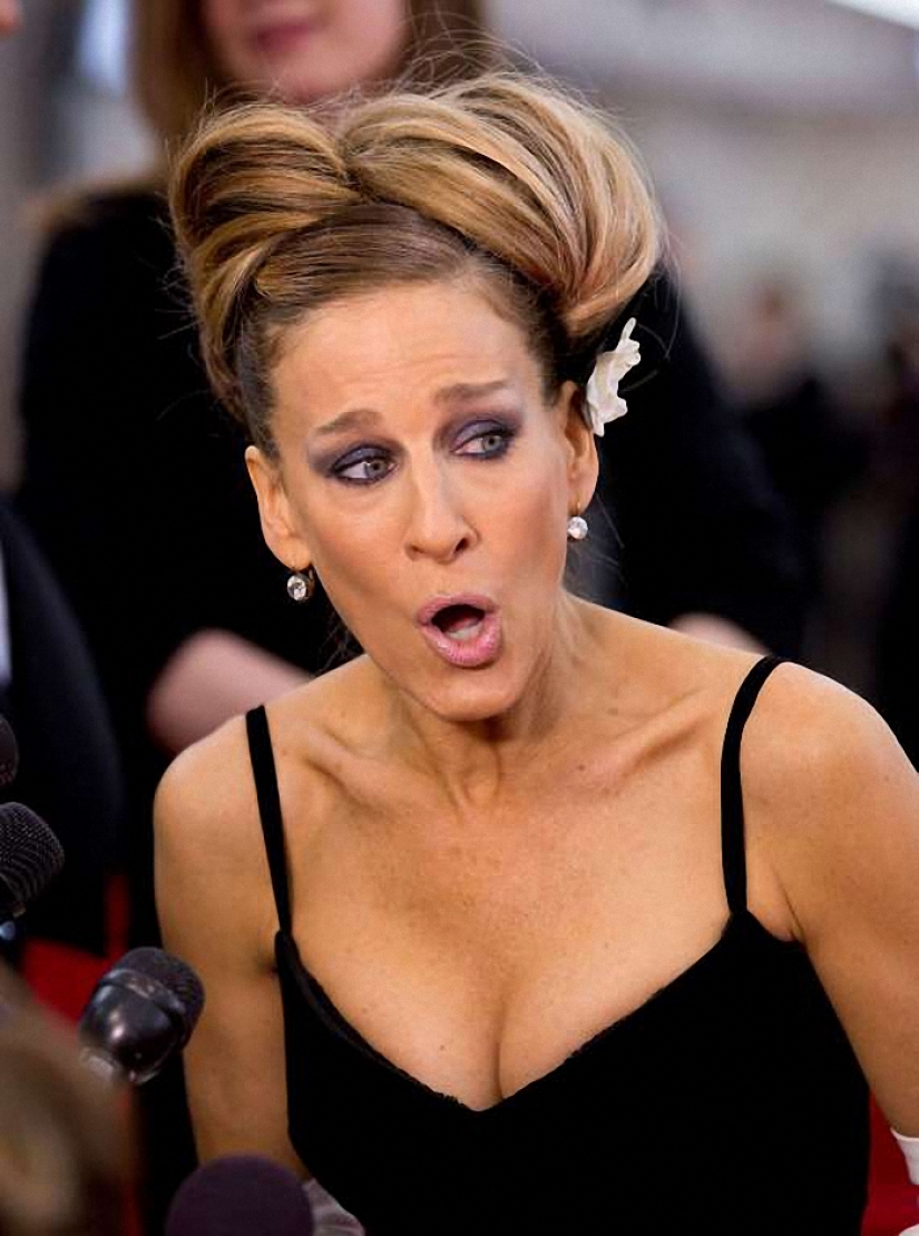 Silly celebrity shots