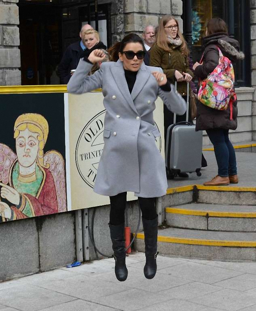 Silly celebrity shots