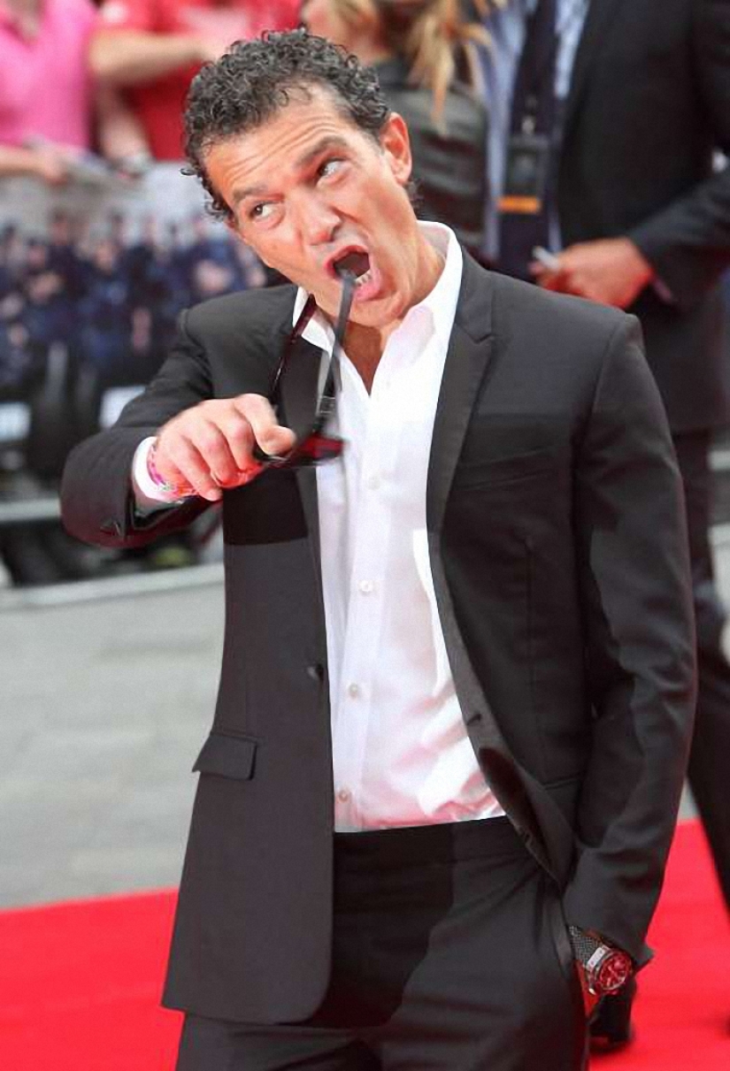 Silly celebrity shots