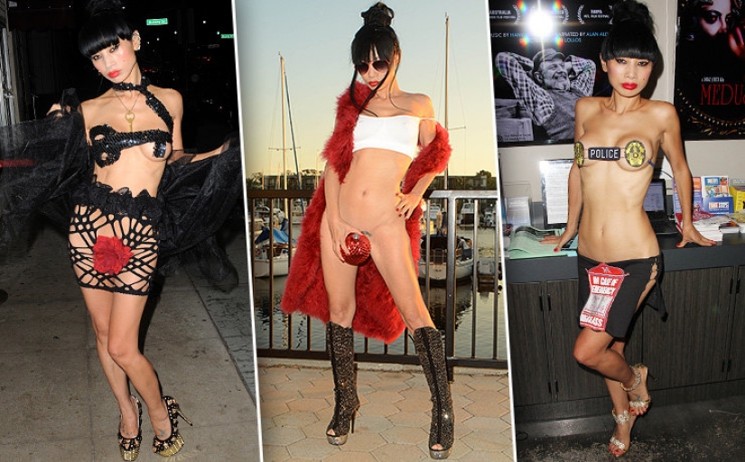 Sin bragas, no hay sombreros: los 12 más loco imágenes de Bai Ling