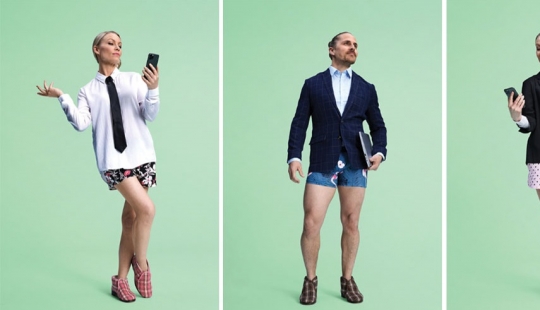 Sin pantalones: una marca de Canadá ha presentado su propia versión de ropa para trabajar desde casa Sin pantalones: una marca de Canadá ha presentado su propia versión de ropa para trabajar desde casa
