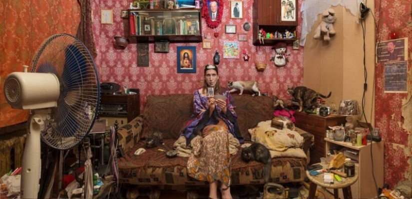 Sobre la vida de los reclusos modernos de Hickey: proyecto fotográfico "Viaje al borde de la habitación" de Natalia Ershova