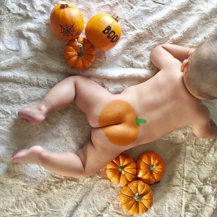 Solución brillante: glúteos en brillo - una nueva tendencia de Halloween