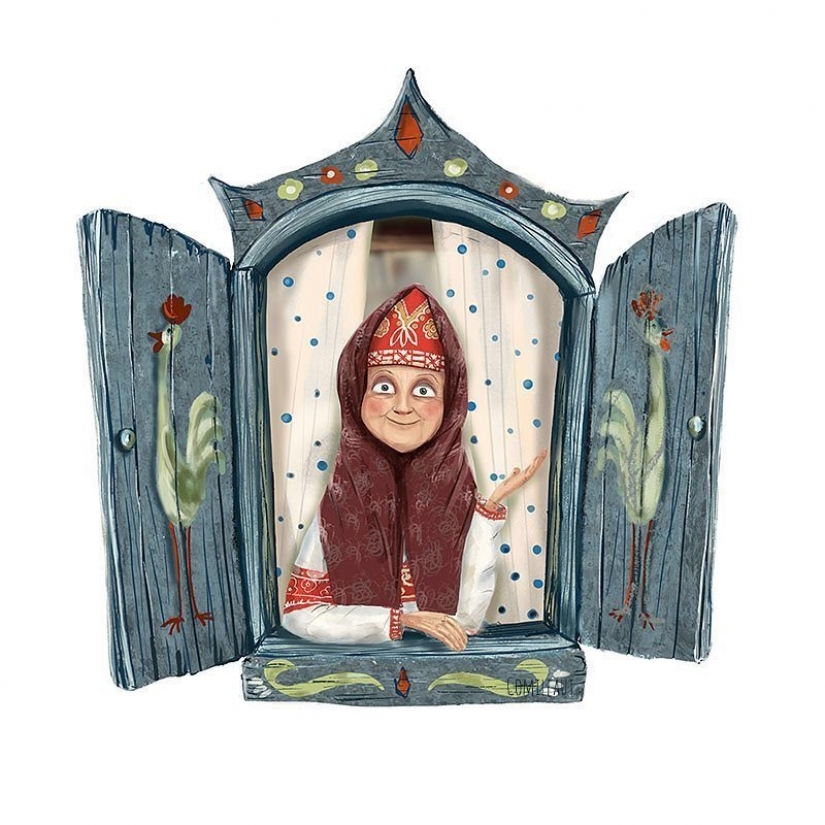 Soulful illustrations Anastasia Grinenko