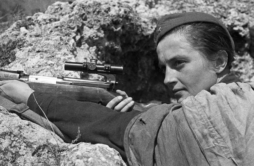 Soviet female snipers whom the Nazis feared like fire