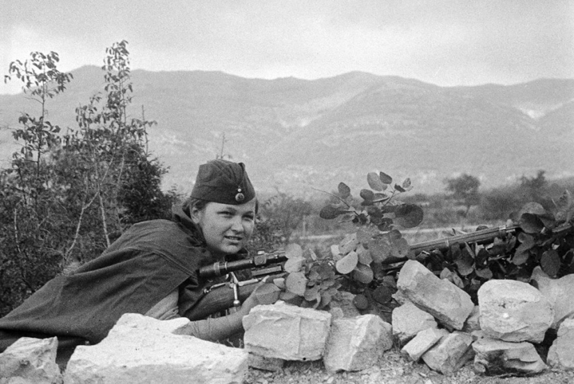 Soviet female snipers whom the Nazis feared like fire