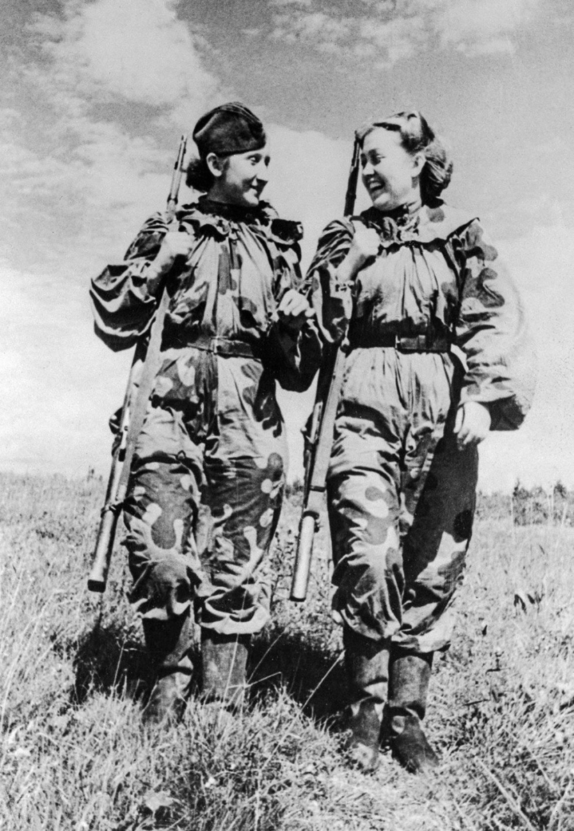 Soviet female snipers whom the Nazis feared like fire