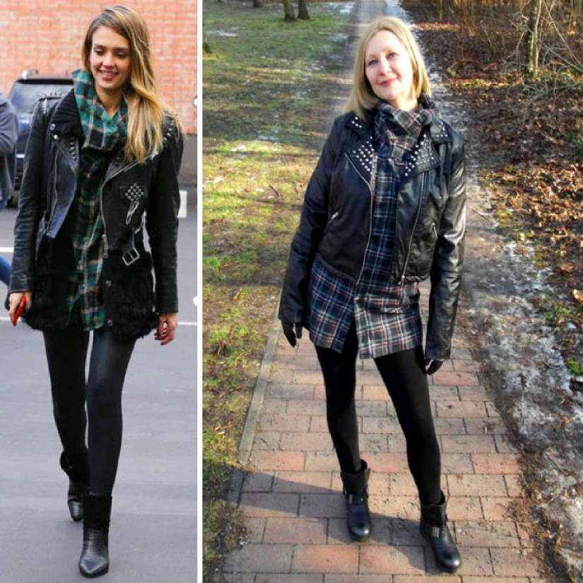 Star wardrobe for a penny: stylish images of celebrities from second-hand stores