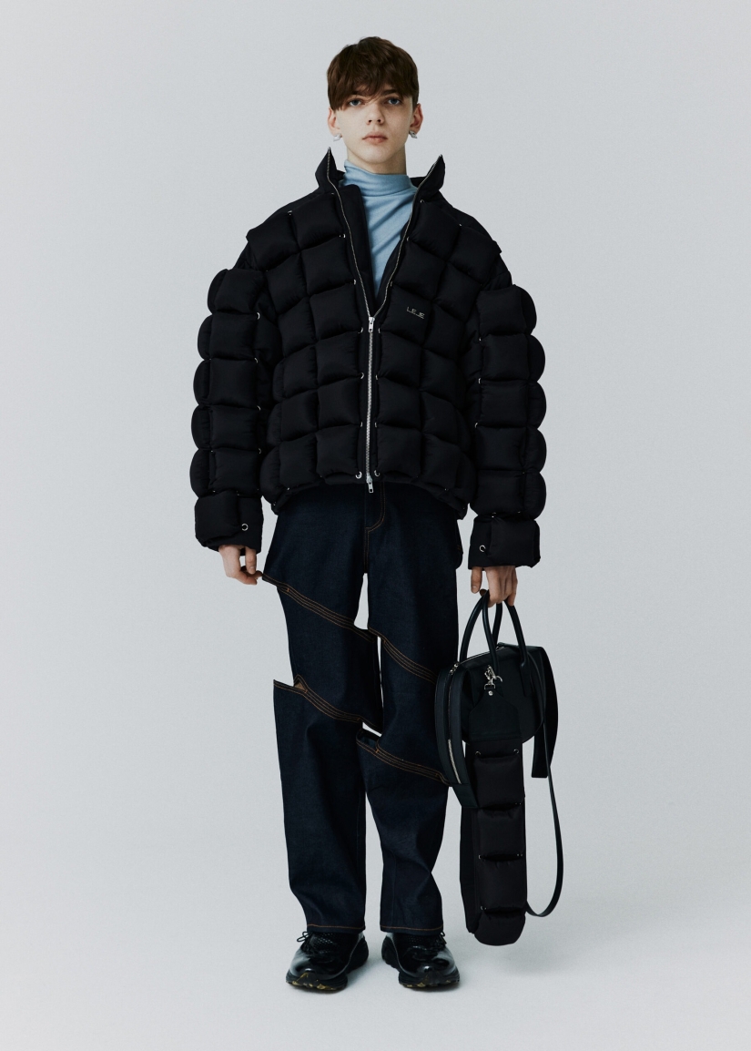 Strange designer jeans from a brand from South Korea impress and fascinate Strange designer jeans from a brand from South Korea impress and fascinate