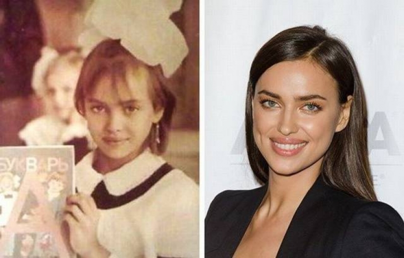 Supermodelos famosos de niño