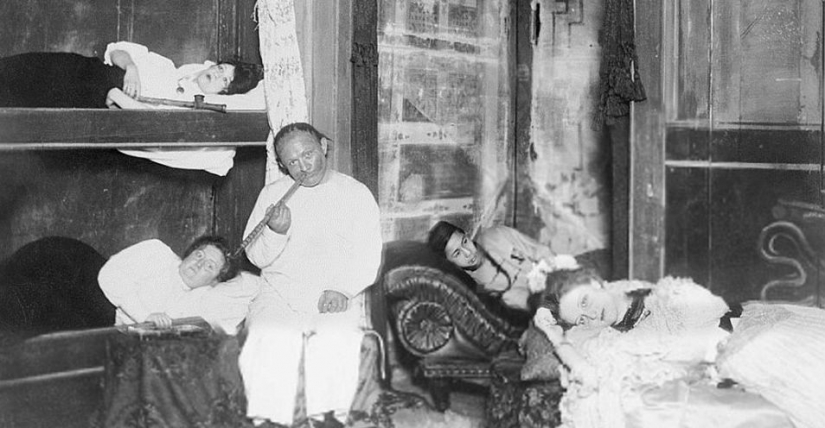 Sweet datura: photos of opium dens in the USA of the XX century Sweet datura: photos of opium dens in the USA of the XX century