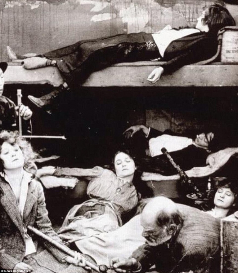 Sweet datura: photos of opium dens in the USA of the XX century Sweet datura: photos of opium dens in the USA of the XX century