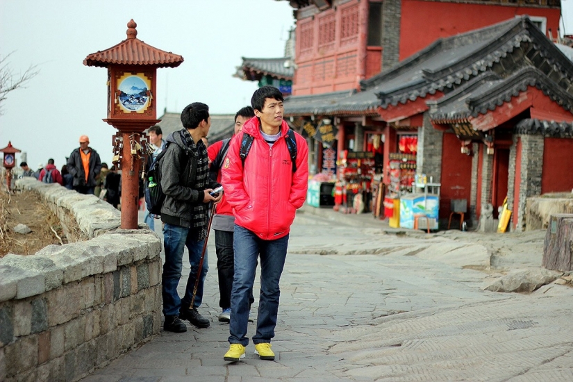 Taishan. Sunrise Mountain Taishan. Sunrise Mountain