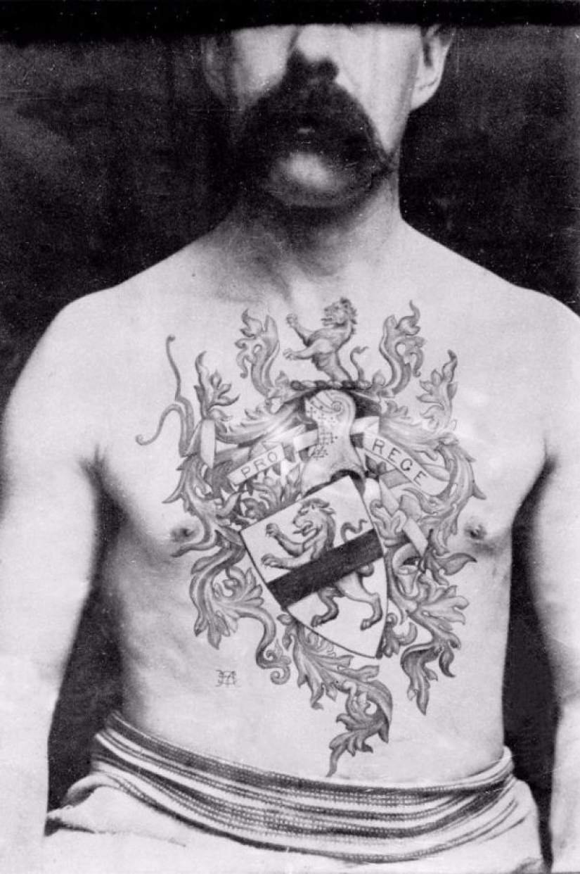 Tatuajes de lujo de la época victoriana: querubines, dragones y escudos de armas Tatuajes de lujo de la época victoriana: querubines, dragones y escudos de armas