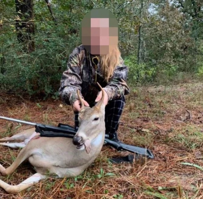 Taught to kill: children show off their hunting trophies after the opening of the teen season in Texas