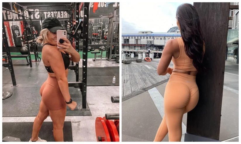 Tendencia "Naked": ¿por qué las fashionistas eligen leggings y tops desnudos para entrenar