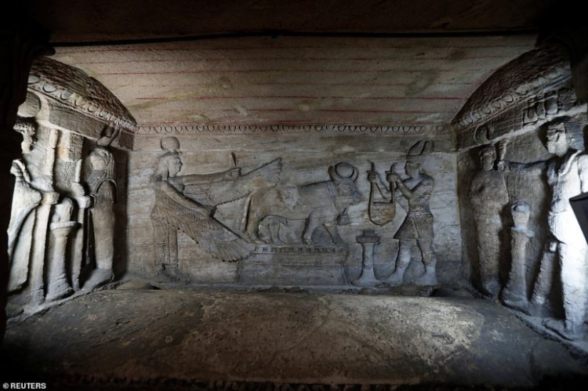 Tesoros antiguos: del antiguo egipto catacumbas, lleno de artefactos sorprendentes, abierto al público