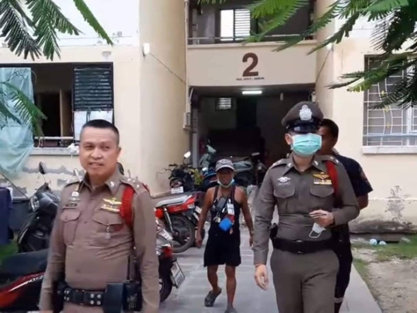 Thai police broke the door "fragrant" apartment, but there was not a corpse Thai police broke the door "fragrant" apartment, but there was not a corpse