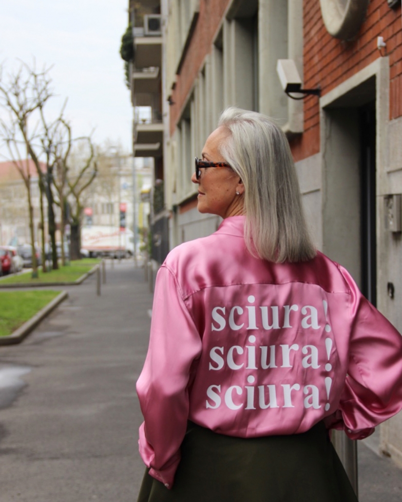 "That's grandma!": an elderly Italian beauty, which the world admires "That's grandma!": an elderly Italian beauty, which the world admires