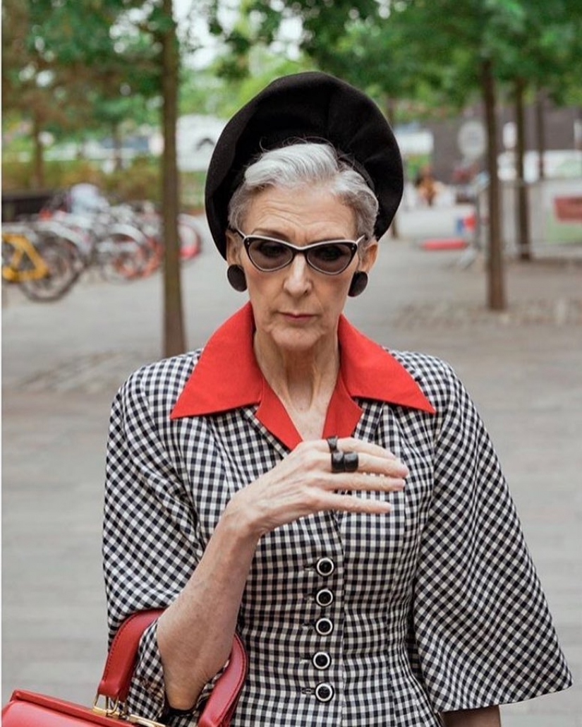 "That's grandma!": an elderly Italian beauty, which the world admires "That's grandma!": an elderly Italian beauty, which the world admires