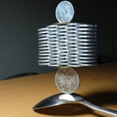 The author asks you to hold your breath. Unreal designs of coins